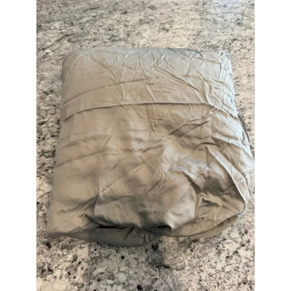 Cozy Earth - Twin/Twin XL - Bamboo Fitted Sheet - Light Gray